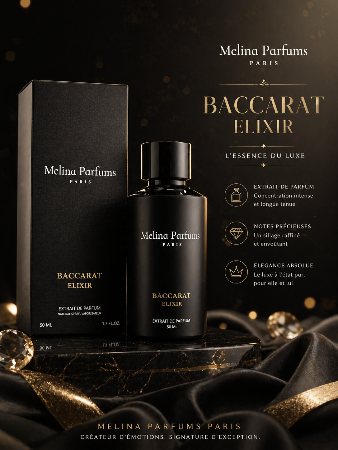 Baccarat Élixir Melina Parfums