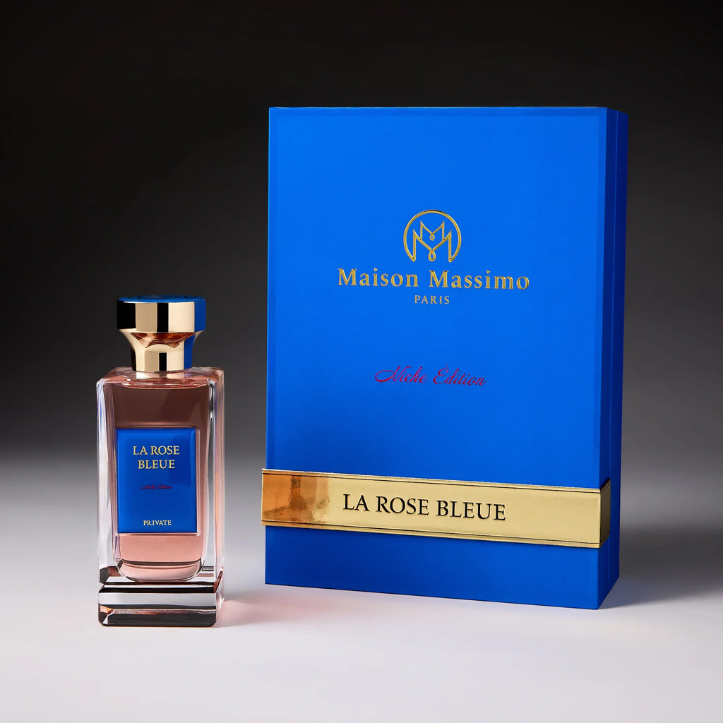 Coffret « La Rose bleue » Maison Massimo
