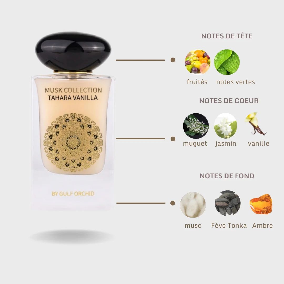 Parfum tahara vanille