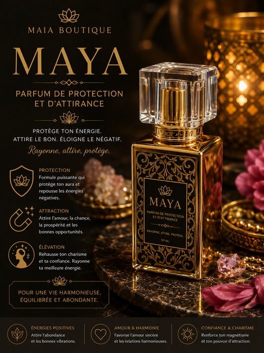 Parfum d'attirance et protection Maya